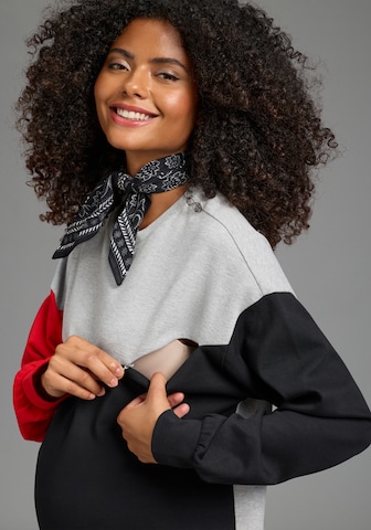 Neun Monate Sweatshirt in Grey