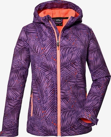 KILLTEC Outdoor jacket in Purple: front