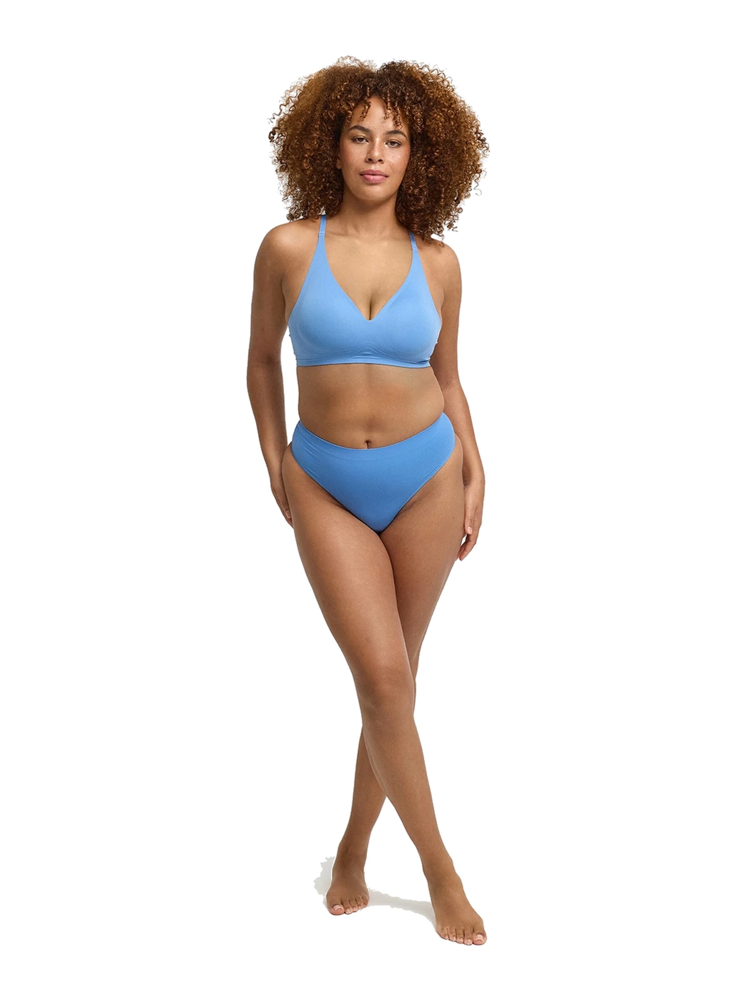 Push-up Soutien-gorge 'Comfort Push-Up BH' cfab (formerly creamy fabrics) en bleu