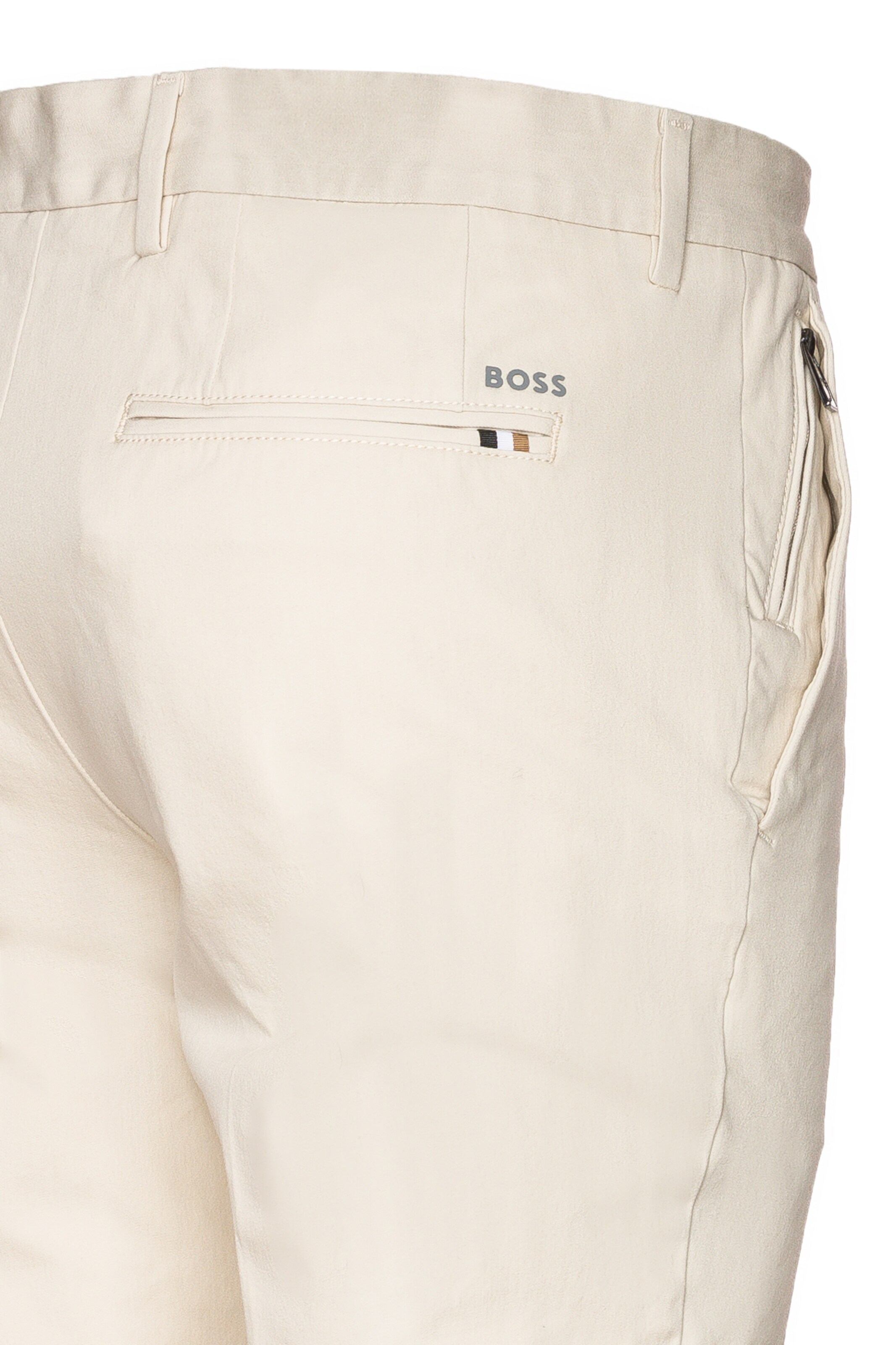 BOSS Slimfit Broek 'Kaito_1' in Beige