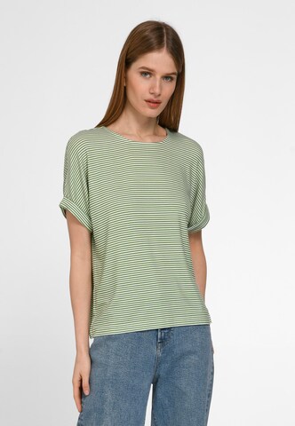 WALL London Shirt in Groen: voorkant