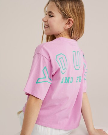 WE Fashion Tričko - Ružová