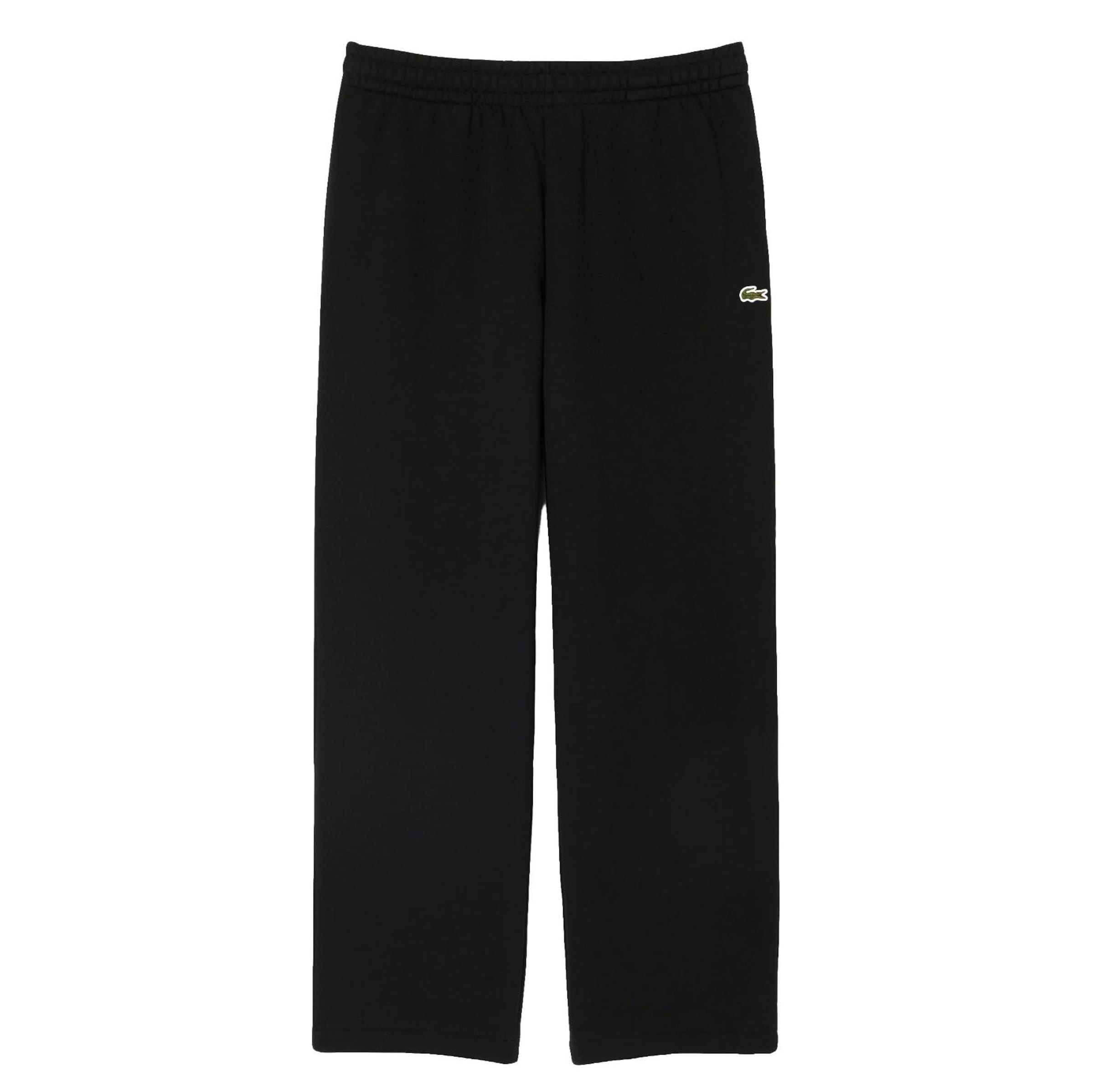LACOSTE Regular Pants in Black: front
