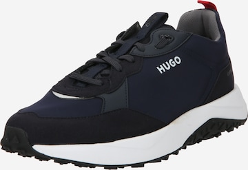 HUGO Sneakers laag 'Kane' in Blauw: voorkant