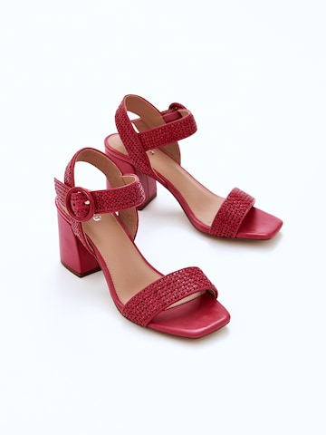 EDITED Sandals 'Indra' in Pink