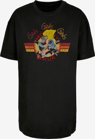 Merchcode T-Shirt 'Motley Crue - Bomber Girl' in Schwarz: predná strana