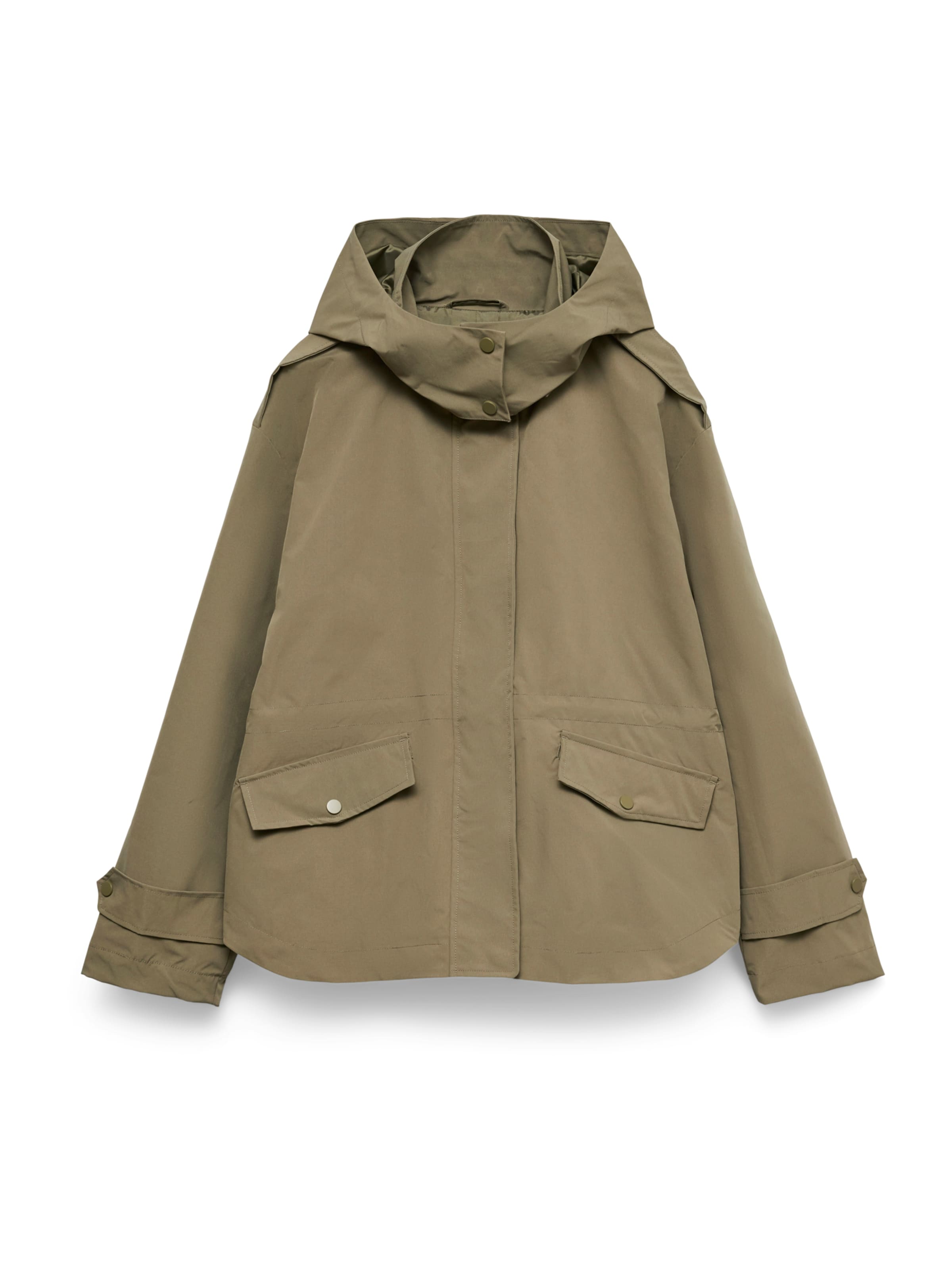 zaļš VERO MODA Starpsezonu jaka 'VMLeanne': no priekšpuses