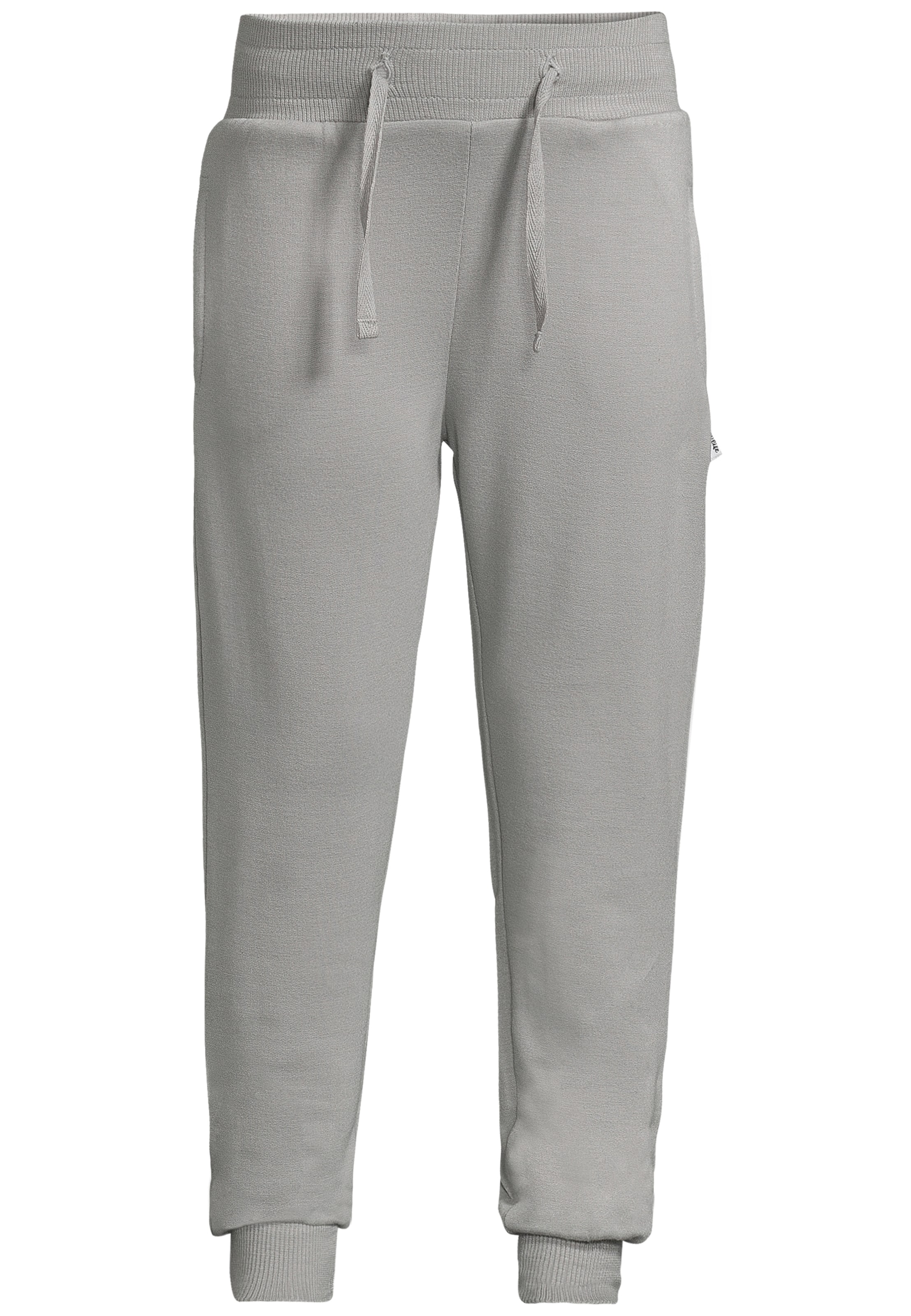 New Life Tapered Sweatpants in Grau: Vorderseite