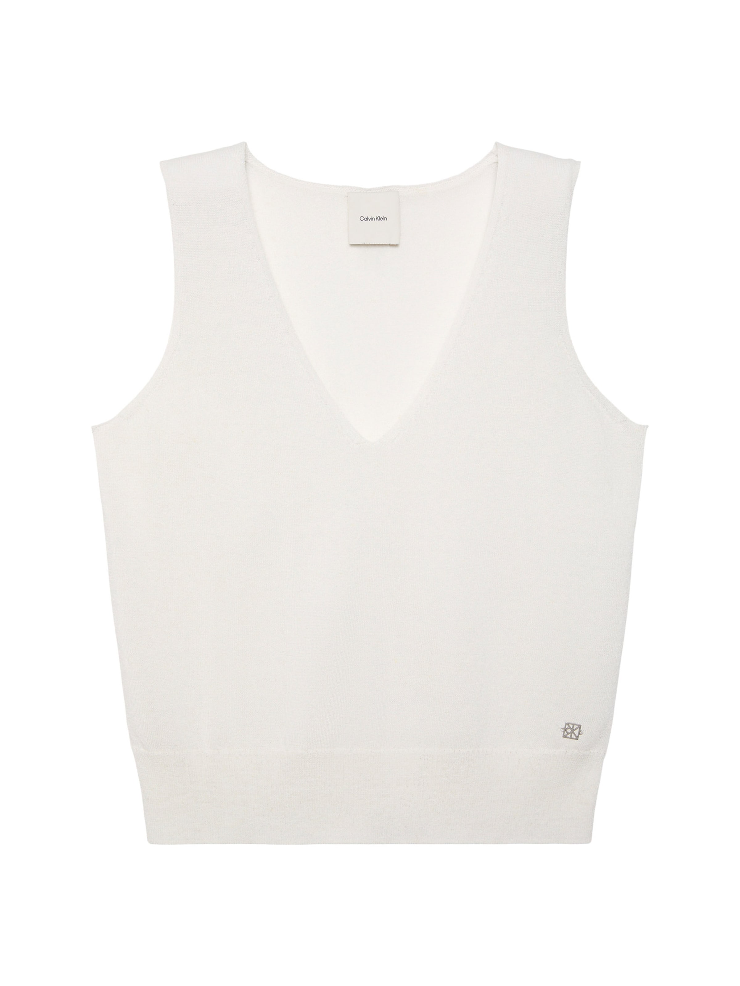 Calvin Klein Top in White: front