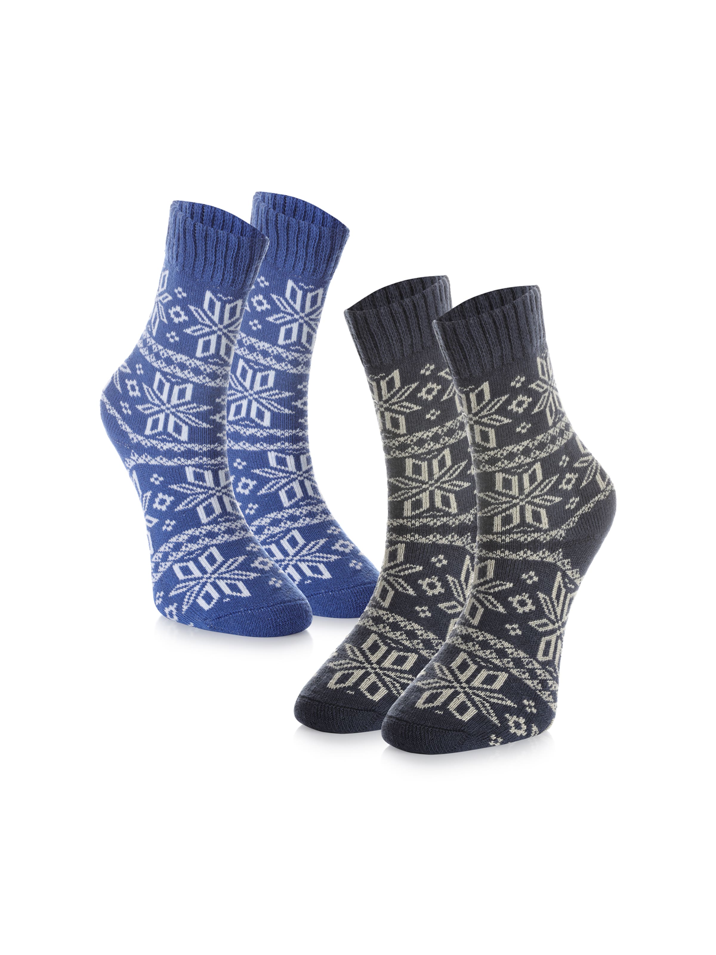 Crea Socks Sokker 'Winter' i blandingsfarvet: forside