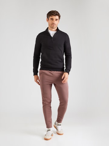 4F Sportsweatshirt in Zwart