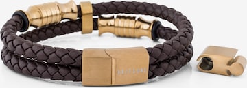 Akitsune Armband 'Gracilitas' in Braun: Vorderseite