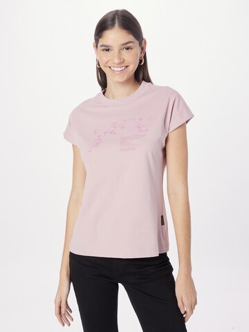 NAPAPIJRI Shirt 'ISABELA' in Roze: voorkant