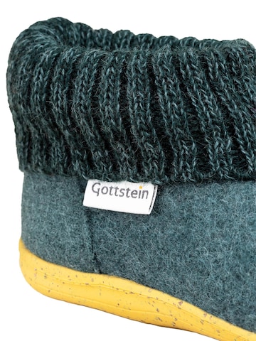 Gottstein Slippers 'Alpine Boot RU' in Green