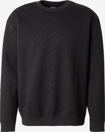 JOOP!Sweater majica 'Berkan' - crna boja: prednji dio