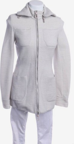 GIORGIO ARMANI Sweatshirt & Zip-Up Hoodie in S in Grey: front