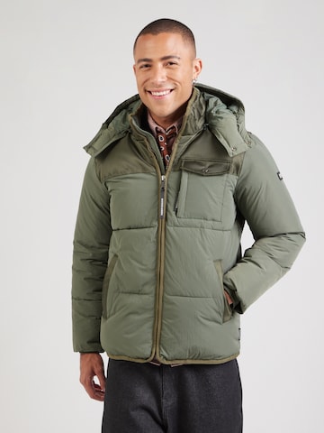 Veste d’hiver SCOTCH & SODA en vert : devant
