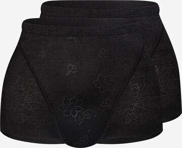 sassa Boyshorts in Black: front