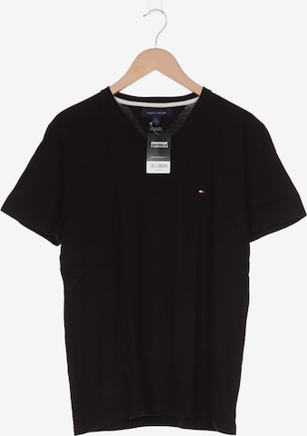 TOMMY HILFIGER T-Shirt L in Schwarz: predná strana