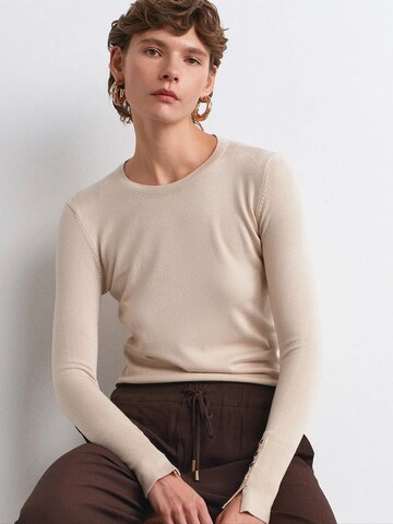 Dilvin - Pullover 'Pullover' em bege