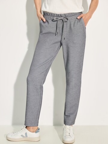 Coupe slim Pantalon 'Tracey' CECIL en gris : devant
