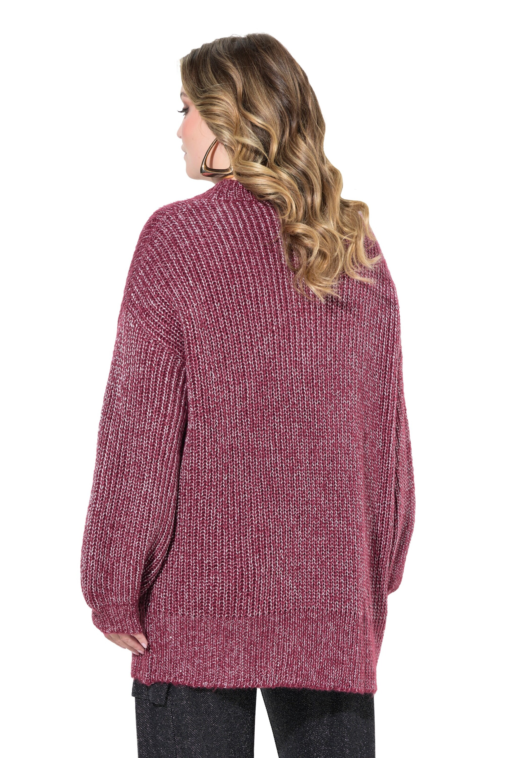 Cardigan MIAMODA en violet