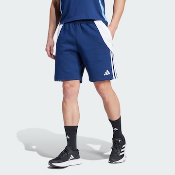 ADIDAS PERFORMANCE Regular Workout Pants 'Tiro 24' in Blue