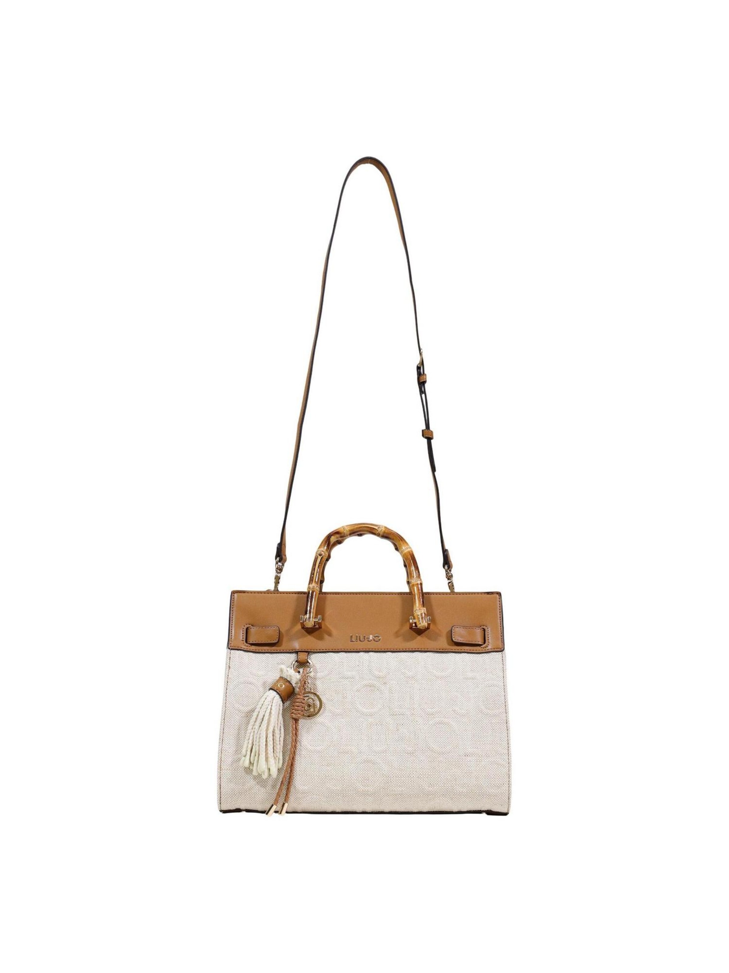 Liu Jo Schoudertas 'M TOTE AA6086 T381A' in Beige