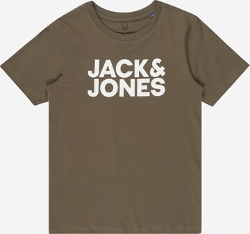 Jack & Jones Junior Shirt in Groen: voorkant