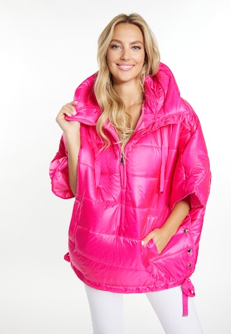 faina Between-Season Jacket in Pink: front