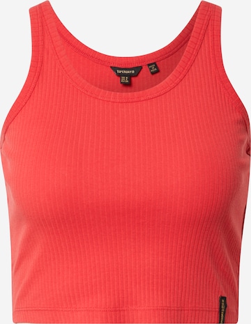 Superdry Top in Rood: voorkant