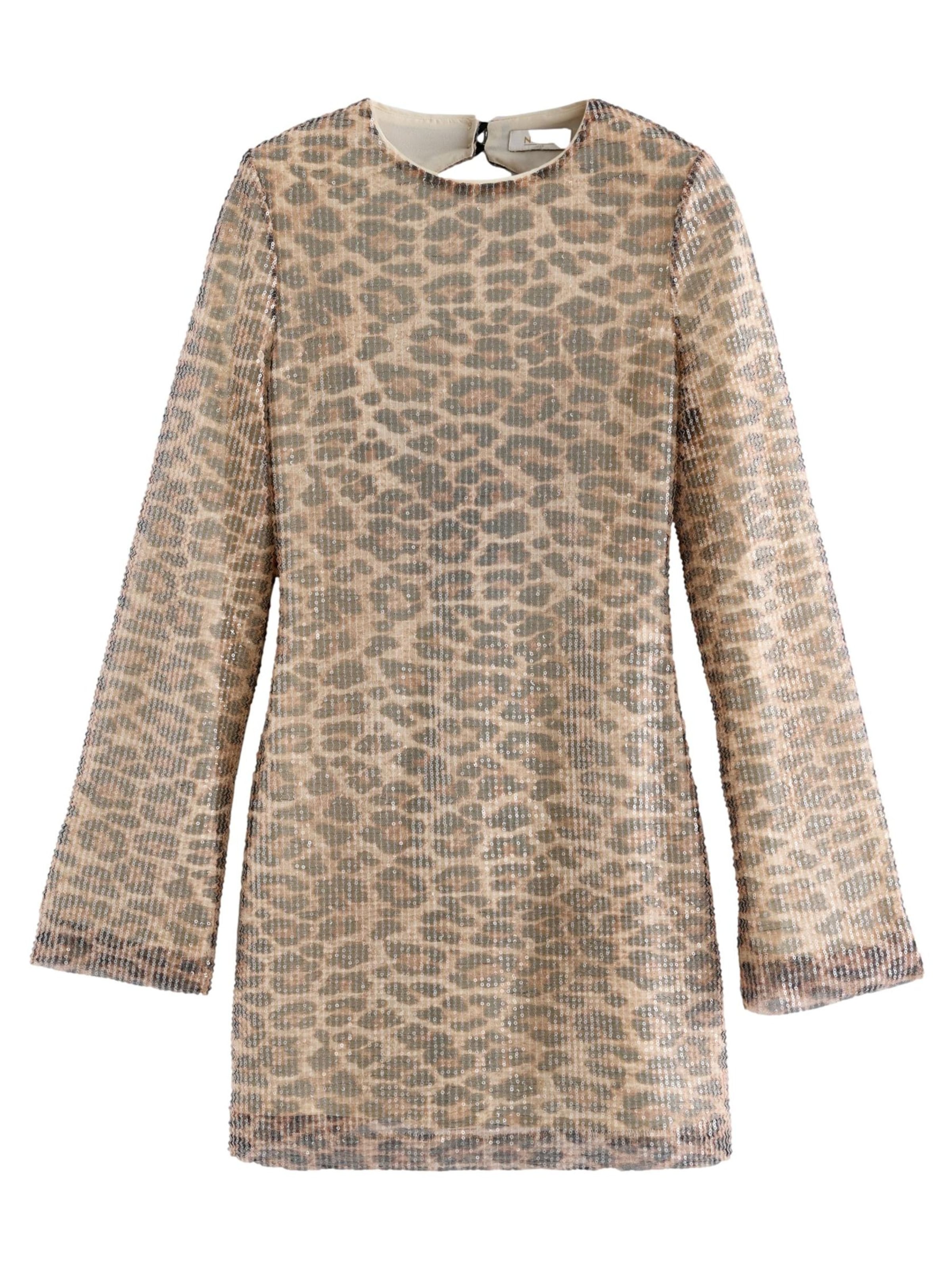 Robe Next en marron : devant