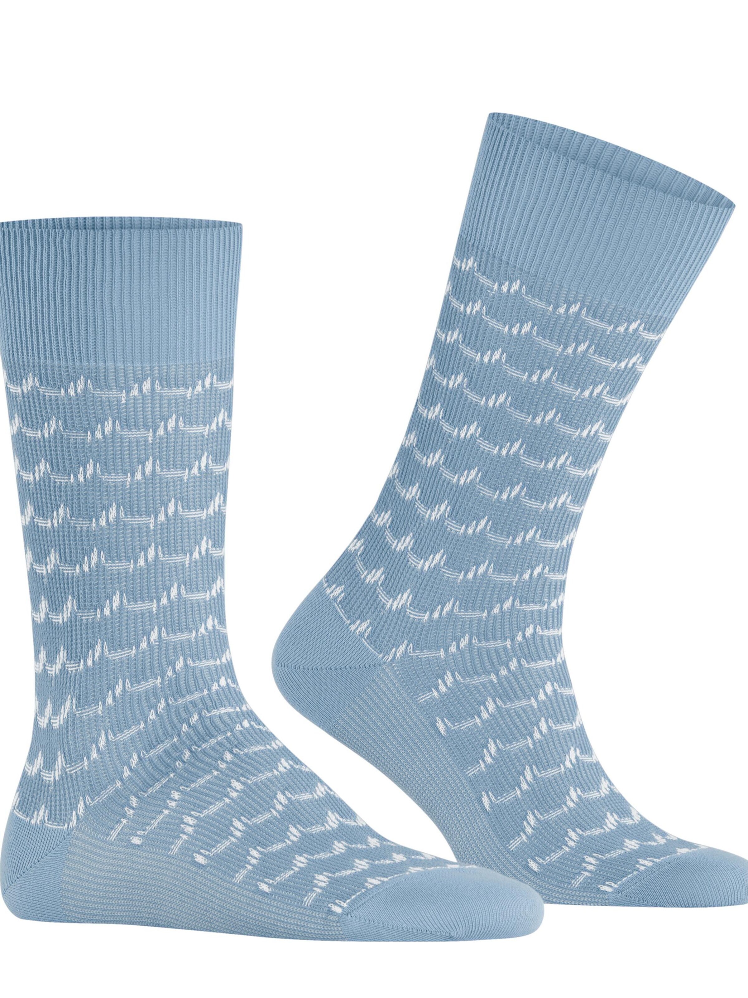 FALKE Socks 'Sea Rock' in Blue: front