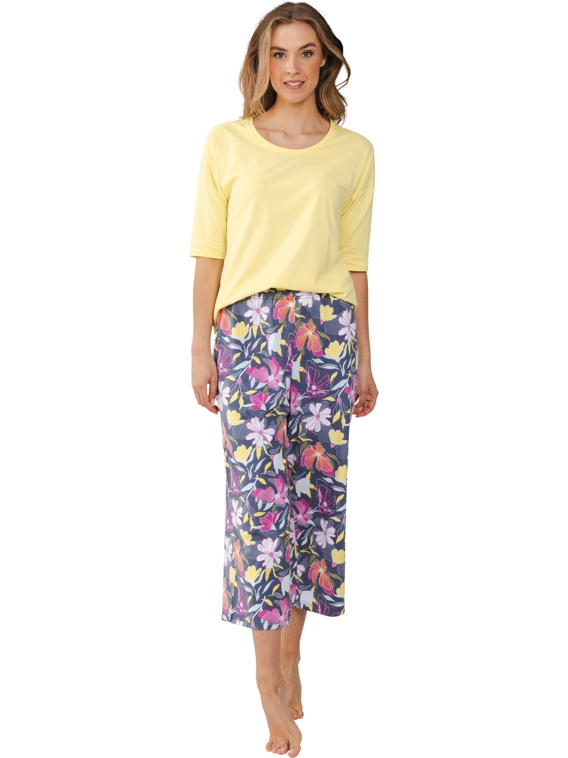 Pastunette Pajama 'Pyjama' in Yellow