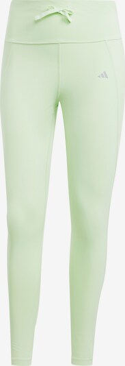 ADIDAS PERFORMANCE Pantalon de sport 'Essentials' en gris argenté / vert pastel, Vue avec produit