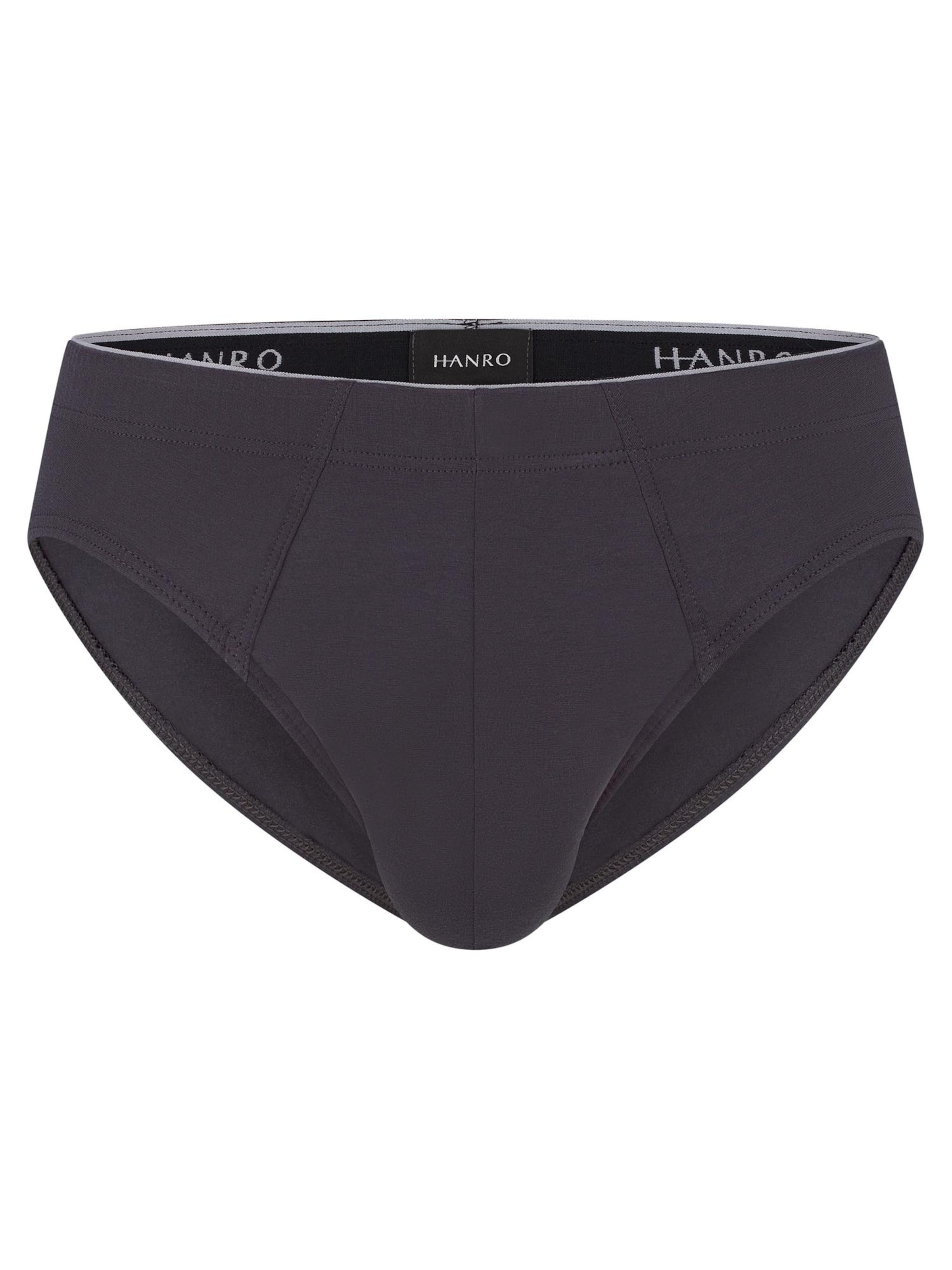 Hanro Panty 'Cotton Superior' in Grey: front