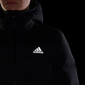 ADIDAS SPORTSWEAR Daunenjacke 'Helionic' in Schwarz