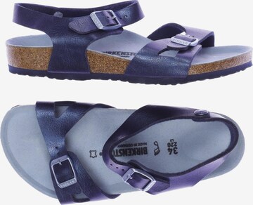 BIRKENSTOCK Sandalen 34 in Blau: predná strana