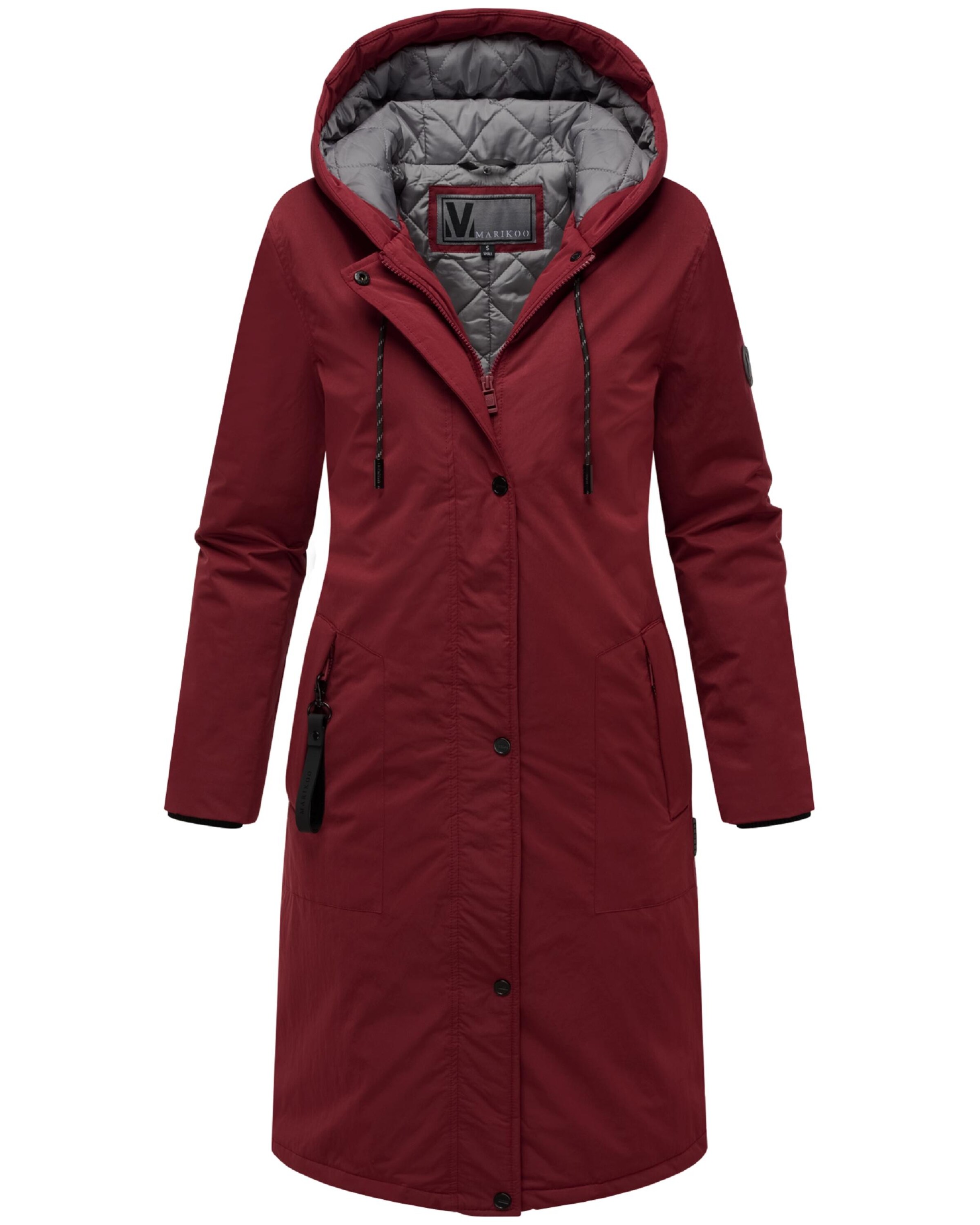 raudona MARIKOO Demisezoninis paltas