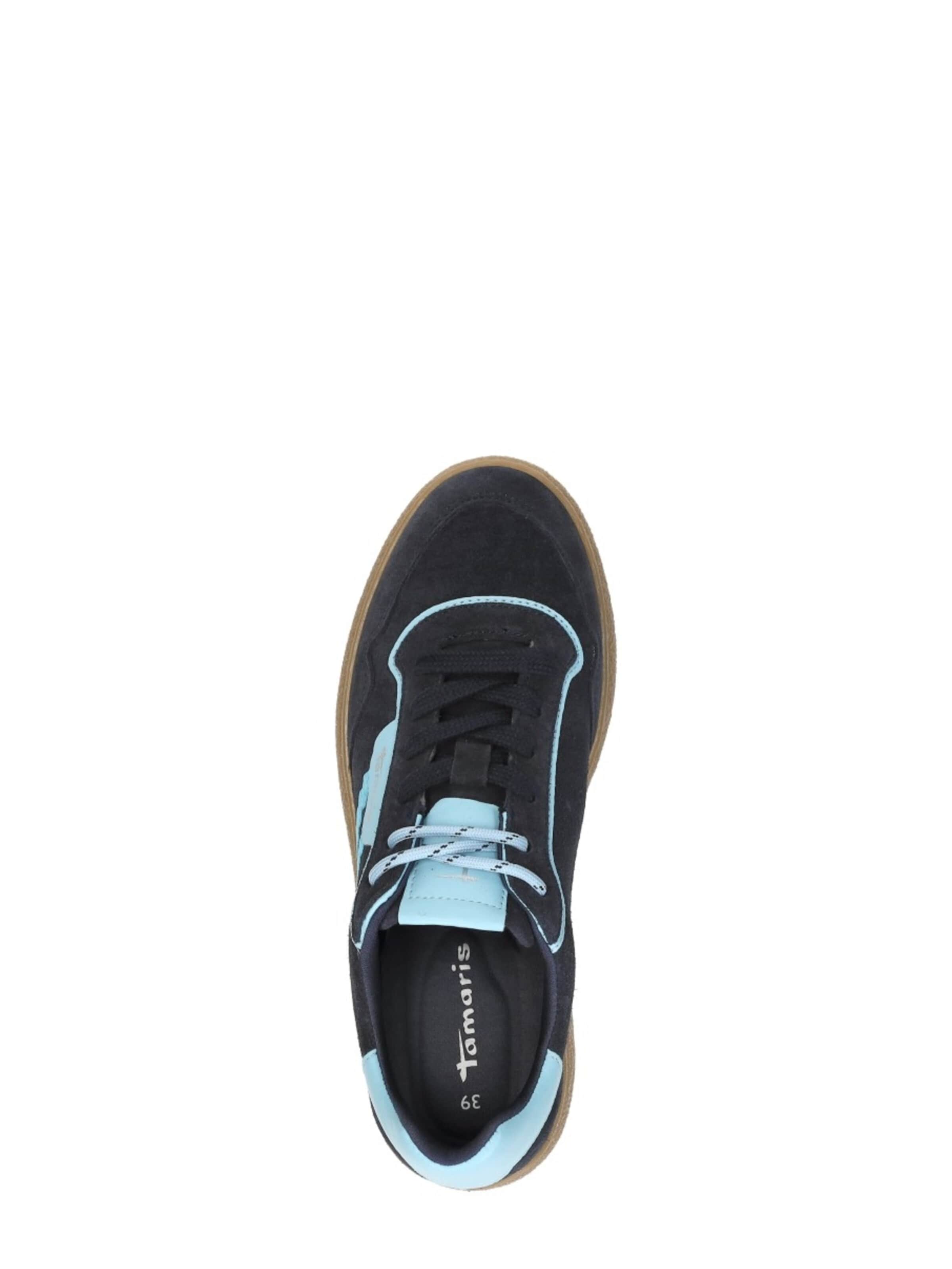 Chaussure de sport à lacets 'Sneakers Laag' Tamaris en bleu