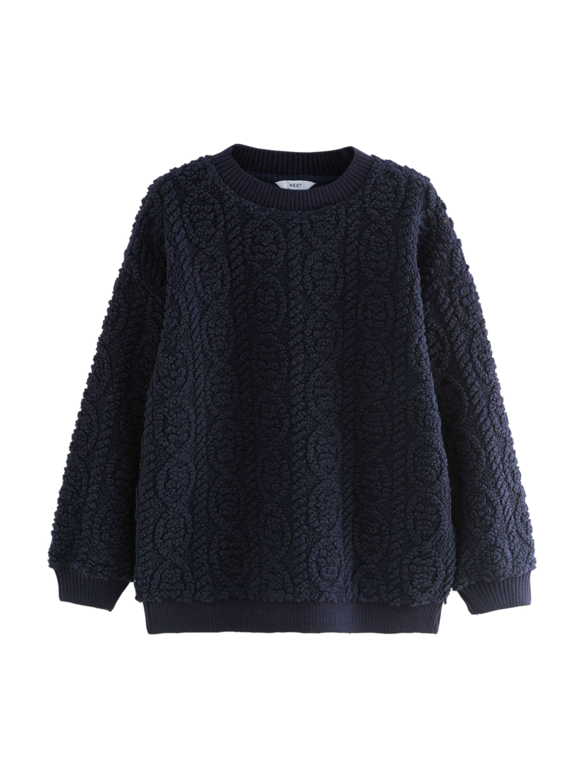 Next Sweatshirt in Blauw: voorkant