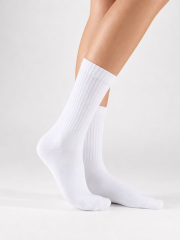 sockenkauf24 Athletic Socks in White