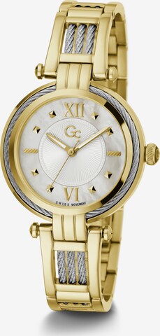 Gc Analog Watch ' CableBijou ' in Gold