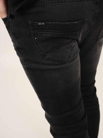 Deeluxe Slimfit Jeans 'Carlos' in Zwart