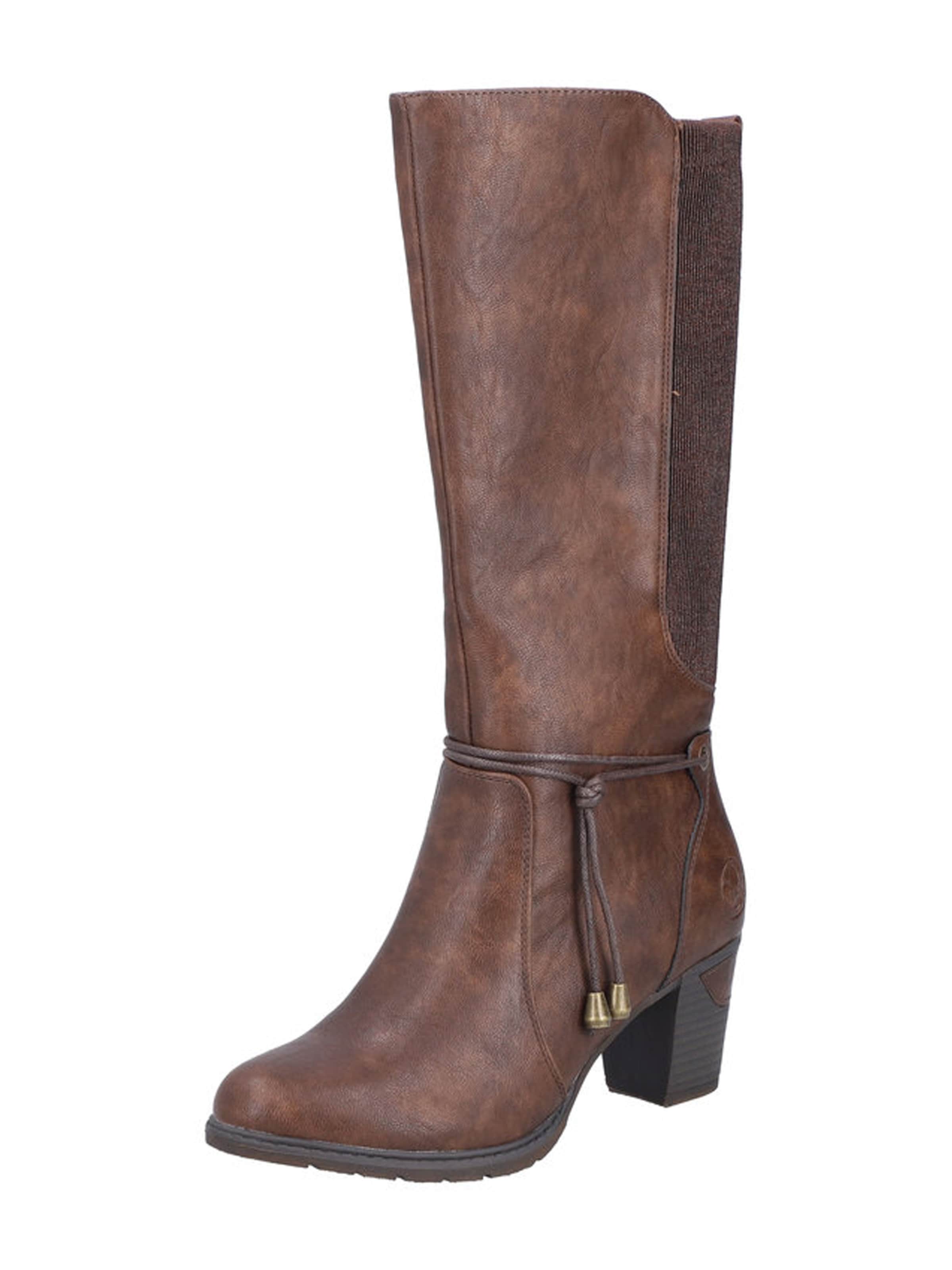 Rieker Сапоги в Коричневый: спереди