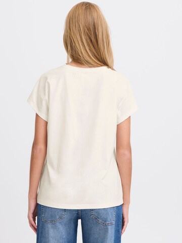 T-shirt ' KATHRIN ' ICHI en blanc