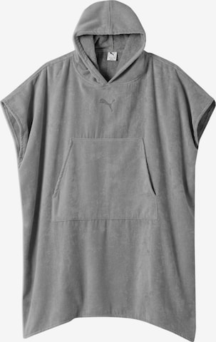 Accappatoio corto 'ADDITIONS' di PUMA in grigio: frontale