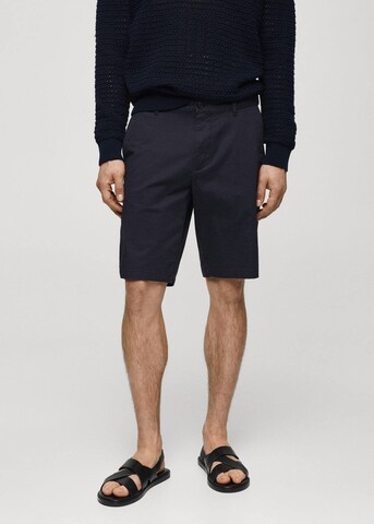 MANGO MAN Regular Shorts 'Gracia' in Blau: predná strana