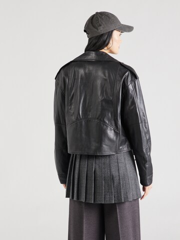 Studio AR Between-Season Jacket 'SAVANNAH' in Black