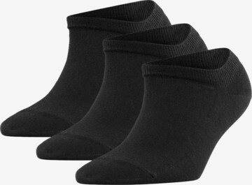 FALKE Athletic Socks in Black: front